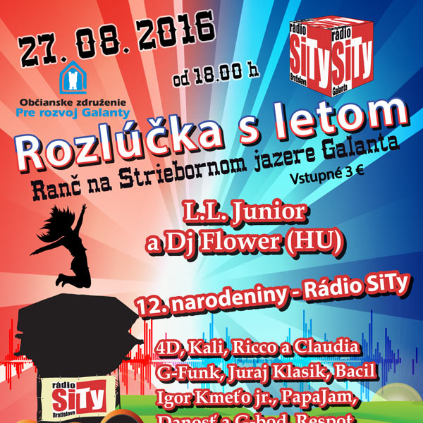 12. narodeniny rádia SiTy / Rozlúčka s letom