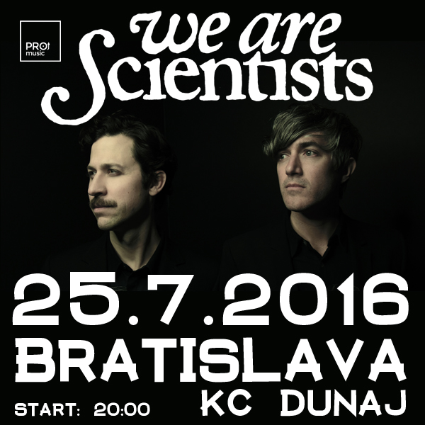 We Are Scientists + Juraj Hnilica