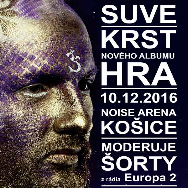 SUVE KRST NOVÉHO ALBUMU HRA + KRST PARFÉMU