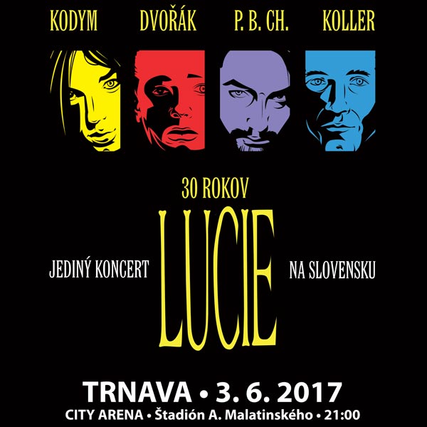 LUCIE - JEDINÝ KONCERT NA SLOVENSKU V ROKU 2017
