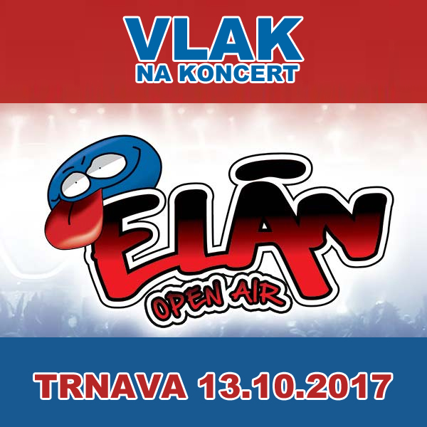 Mimoriadny vlak pre fanúšikov ELÁN