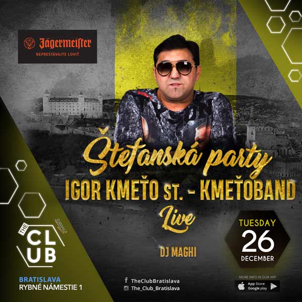 Štefánska párty I. Kmeťo st. - Kmeťoband