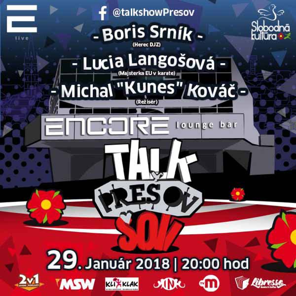 Talkshow Prešov XIV.