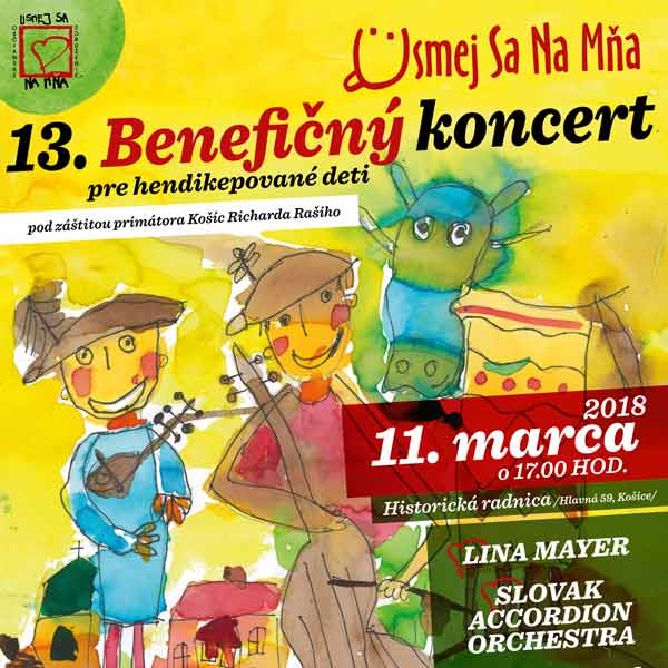 13. Benefičný koncert Usmej sa na mňa