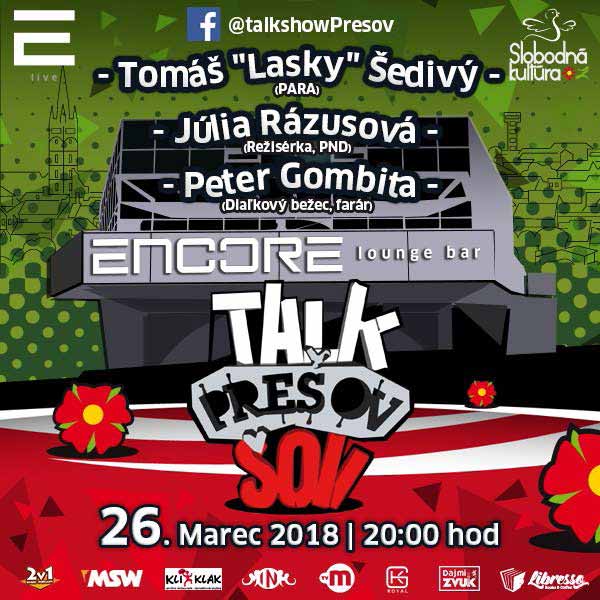 Talkshow Prešov XVI.