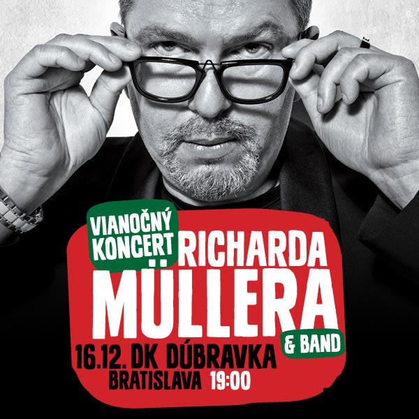 Vianočný koncert Richarda Müllera & band
