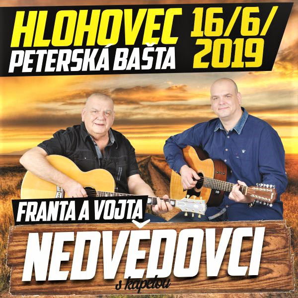 Koncert Nedvědovcov s kapelou