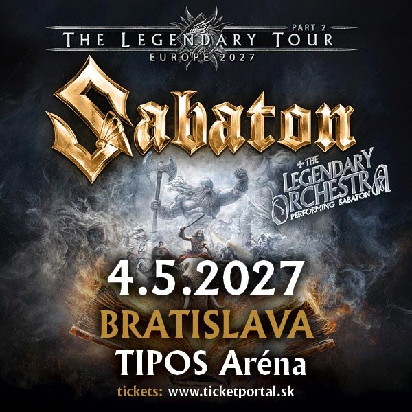 SABATON - The Legendary Tour 2027