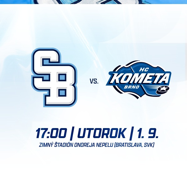 HC SLOVAN BRATISLAVA vs HC KOMETA BRNO