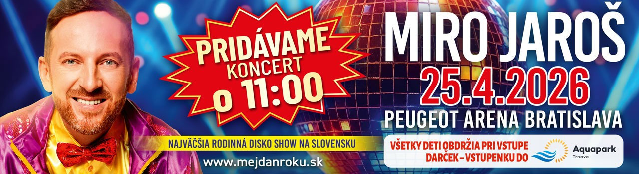 MIRO JAROŠ - Najväčšia rodinná disko show na Slovensku