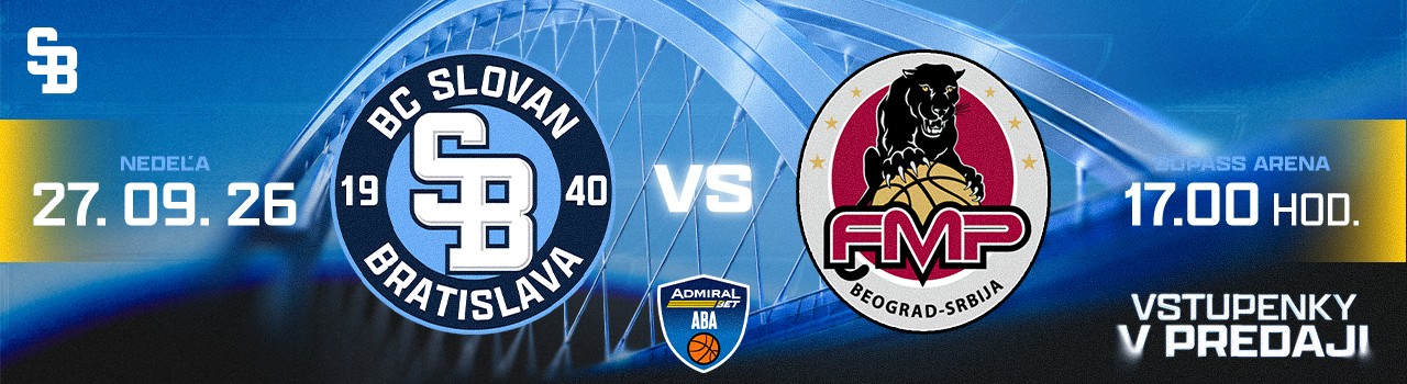 BC Slovan Bratislava - FMP Soccerbet Belehrad