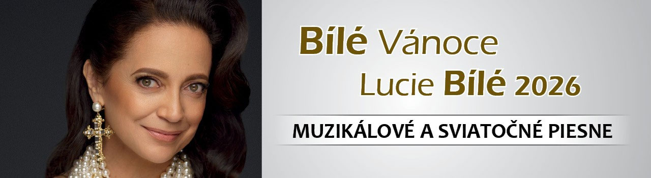 BÍLÉ VÁNOCE LUCIE BÍLÉ 2026 - Muzikálové a sviatočné piesne