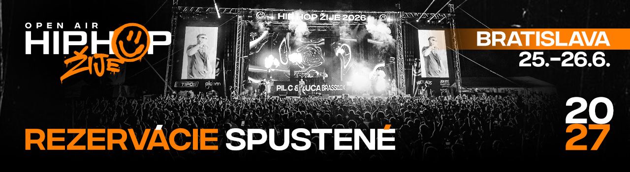 HIP HOP ŽIJE BRATISLAVA 2027