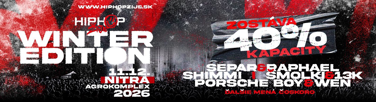 HIP HOP ŽIJE WINTER EDITION NITRA