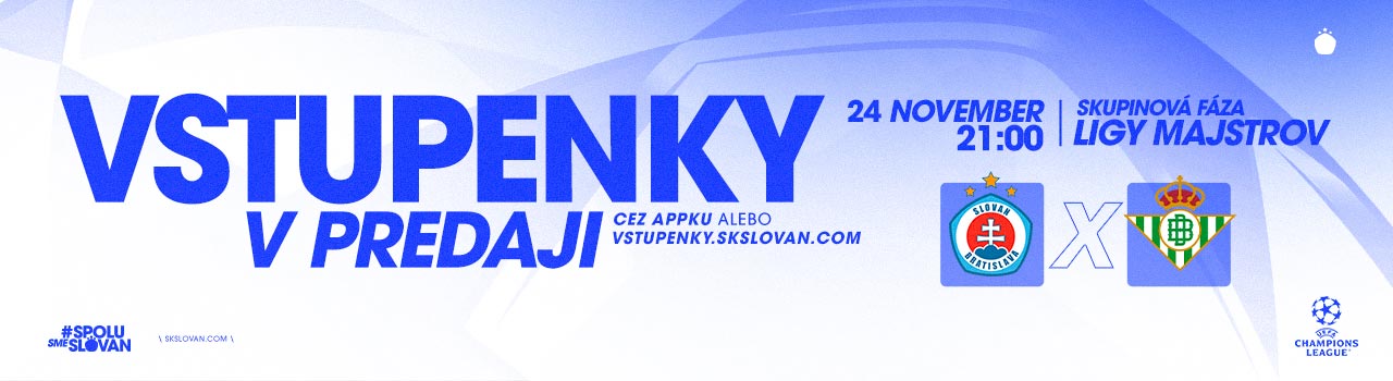 ŠK Slovan Bratislava vs Real Betis